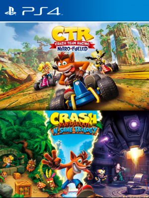 4 JUEGOS EN 1 CRASH COLLECTION PS4